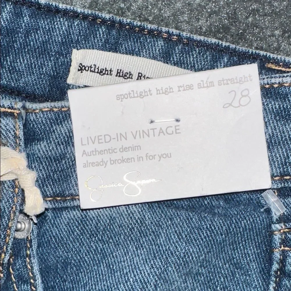 NWT Women’s Jessica Simpson Classic Blue Denim Jeans